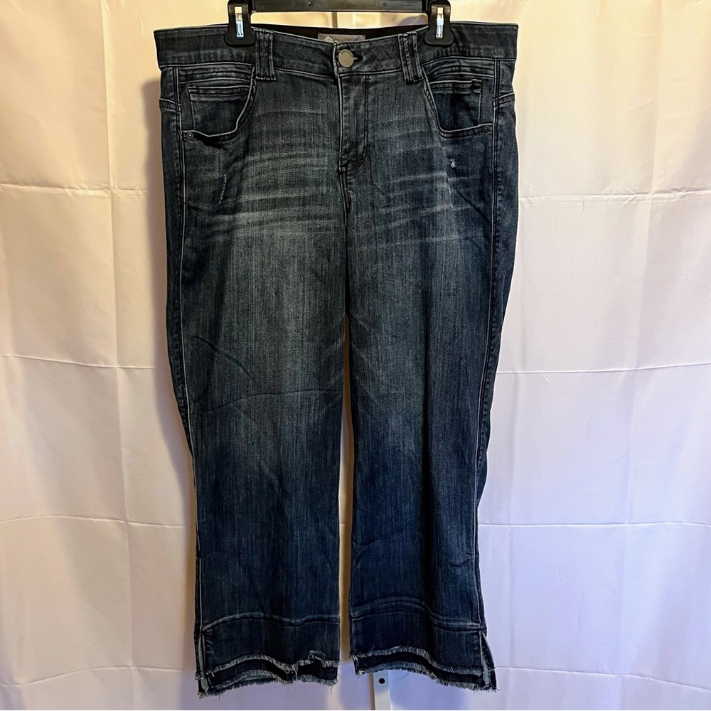 Democracy Dark Blue Ankle Jeans 18W